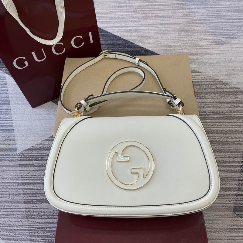 Gucci Ivory Interlocking G Shoulder Bag