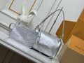 Louis Vuitton Silver Monogram Top Handle Bag