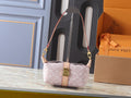 Louis Vuitton Pink Monogram Shoulder Bag with Long Strap