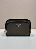 Prada 2NA0682 Black Zip Pouch