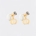 18K Dior Tribales Black Crystal Earrings